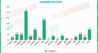 2018年杭州互联网大数据服务行业 公司数量增速超越一线城市